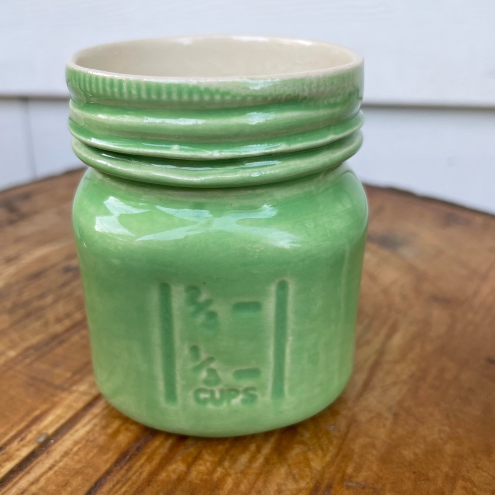 Small Stoneware Mason Jar - Picture 4 of 7